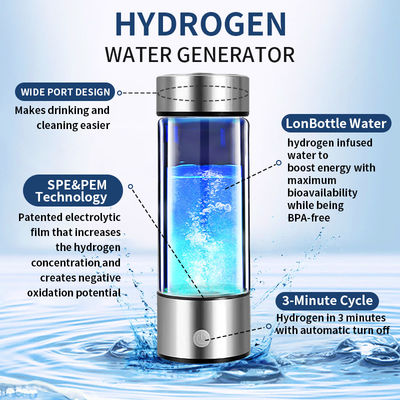 Coppa portatile di acqua a idrogeno per la bellezza e la salute nelle residenze private