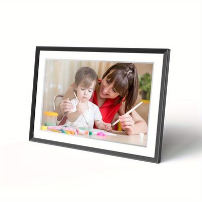 Cornice fotografica digitale con touch screen sensore di rotazione automatico