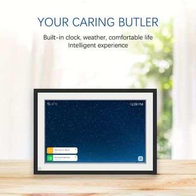 Cornice fotografica digitale con touch screen sensore di rotazione automatico