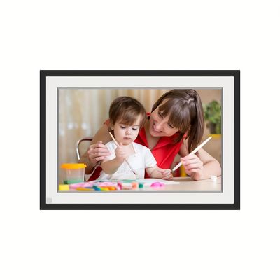 Cornice fotografica digitale con touch screen sensore di rotazione automatico