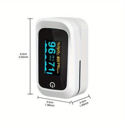 Home Portatile Finger Clip Oximeter Cura sanitaria Logo personalizzato Accetta