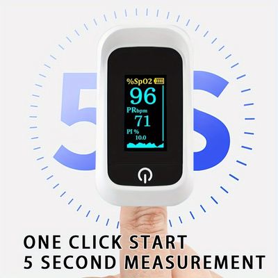 Home Portatile Finger Clip Oximeter Cura sanitaria Logo personalizzato Accetta
