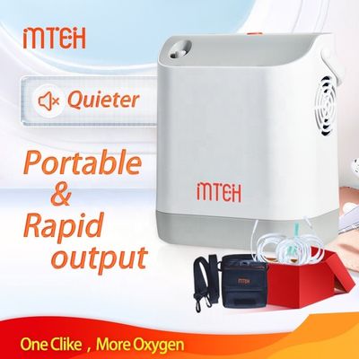 Peso leggero e design compatto Concentrazione di ossigeno portatile per la casa Solo 0,65 kg